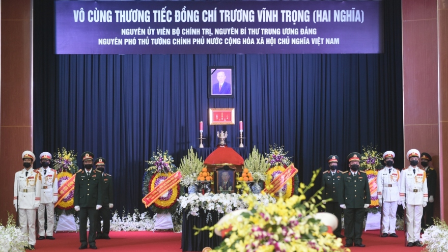 Lời cảm ơn của Ban Lễ tang và gia đình nguyên Phó Thủ tướng Trương Vĩnh Trọng